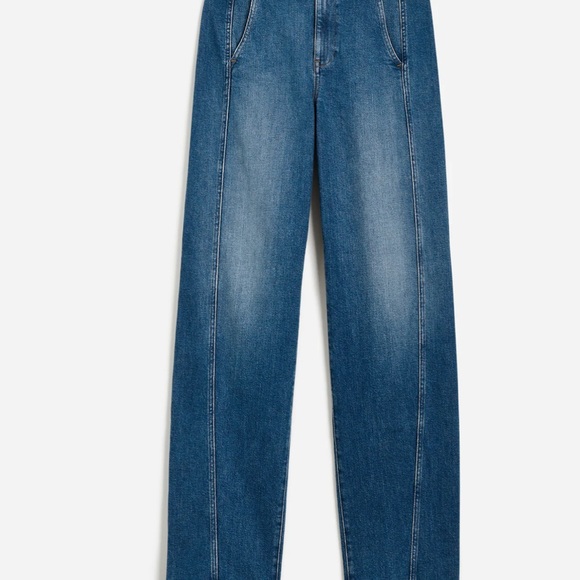 Madewell Tapered Denim Trousers - Picture 6 of 6
